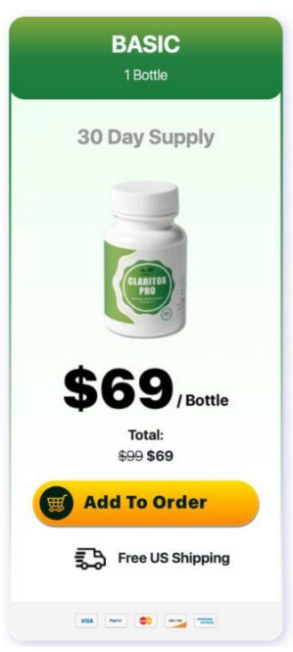 Claritox Pro - 1 bottle